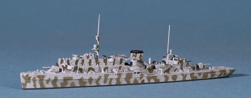 Submarine supply vessel "W. Bauer" camouflage (1 p.) GER 1940 Neptun NT 1090